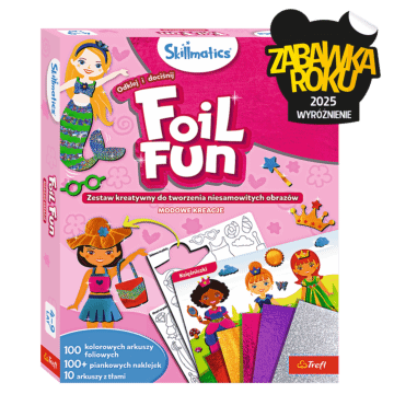 Zestaw kreatywny Skillmatics, Foil Fun, Modowe Kreacje - opakowanie