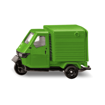 Zabawka Siku Piaggio Ape "Verde" - opakowanie i zawartość