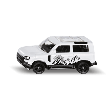 Zabawka Siku Land Rover Defender 90 - opakowanie i zawartość 