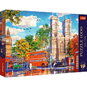 Puzzle Premium Plus Quality 1000 el. Tea Time: Widok na Londyn 