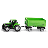 Traktor DEUTZ-FAHR z przyczepą 2-osiową Fortuna