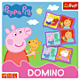 Domino Świnka Peppa Gra dla dzieci Trefl zdjęcie 4 thumbnail