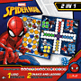 Gra 2w1 Chińczyk / Węże i drabiny Spider-Man przód pudełka thumbnail
