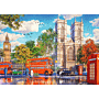 Puzzle Premium Plus Quality 1000 el. Tea Time: Widok na Londyn  - zawartość opakowania thumbnail