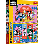 Puzzle Disney 2 x 200 el. Czas z przyjaciółmi - opakowanie thumbnail