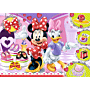 Trefl Puzzle brokatowe Myszka Minnie thumbnail
