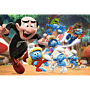 Puzzle Smerfy 100 el. Nauki Papy Smerfa - zawartość opakowania thumbnail
