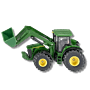 Siku Farmer - Traktor John Deere z przednią ładowarką | zabawki i modele SIKU thumbnail