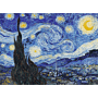 Puzzle drewniane 200 el. Gwiaździsta Noc, Vincent van Gogh - zawartość opakowania thumbnail