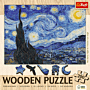 Puzzle drewniane 200 el. Gwiaździsta Noc, Vincent van Gogh - przód opakowania thumbnail