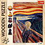Puzzle drewniane 200 el. Krzyk, Edvard Munch - przód opakowania thumbnail