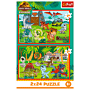 Puzzle Park Jurajski 2 x 24 el. Małe dinozaury - przód opakowania thumbnail