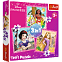 Puzzle 3w1 Disney, Piękne kwiaty - opakowanie thumbnail