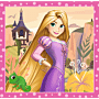 Puzzle 3w1 Disney, Piękne kwiaty - zawartość opakowania 2/3 thumbnail