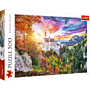 Widok na zamek Neuschwanstein, Niemcy, puzzle 500 elementów, zdjęcie 1 thumbnail