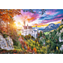 Widok na zamek Neuschwanstein, Niemcy, puzzle 500 elementów, zdjęcie 2 thumbnail