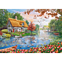 Puzzle 500 el. Cicha przystań - zawartość opakowania thumbnail