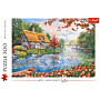Puzzle 500 el. Cicha przystań - przód opakowania thumbnail