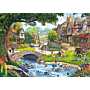 Puzzle 2 x 500 el. Sielankowe życie - zawartość opakowania 2/2 thumbnail