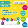 Zestaw kulko-klocków - 48 elementów | Lalaboom | Trefl | infografika 1 thumbnail