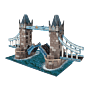Element opakowania klocków ceramicznych Brick Trick o nazwie Tower Bridge od Trefl thumbnail