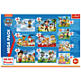 Puzzle Psi Patrol 10w1 Niezawodna druzyna Psiego Patrolu - pierwsza strona opakowania thumbnail