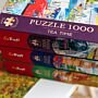 Puzzle Premium Plus Quality 1000 el. Tea Time: Ogród dla ptaków  - pudełka thumbnail