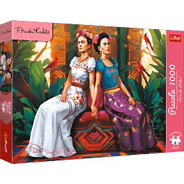 Puzzle Premium Plus Quality Frida Kahlo 1000 el. Dwa oblicza | Trefl