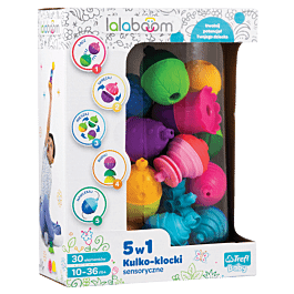 CALMA STORE４点セット売り Zestaw kulko-klocków - 30 elementów - zabawki sensoryczne dla