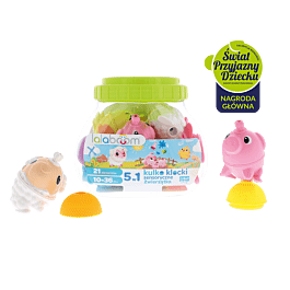 ★福ちゃん★セット Zestaw kulko-klocków - zwierzątka farma - 21 elementów | Sklep Trefl