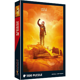 Puzzle Red Bull Racing, 1000 el. soft touch, Max Verstappen, Dutch ...