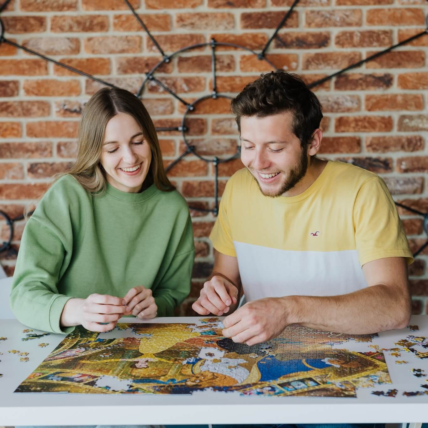 Trefl Puzzle Premium Plus – The Art Of Colour : Syros, Grèce – 1000 Pièces, Couleurs éclatantes, Pièces S’emboîtent Parfaitement, Pour Ados Et Adultes Dès 12 Ans
