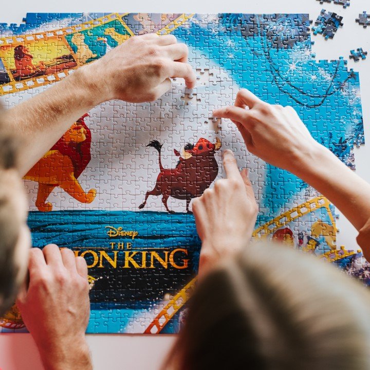 Puzzle Premium Plus Quality 1000 el. Iconic Moments: Król Lew | Trefl