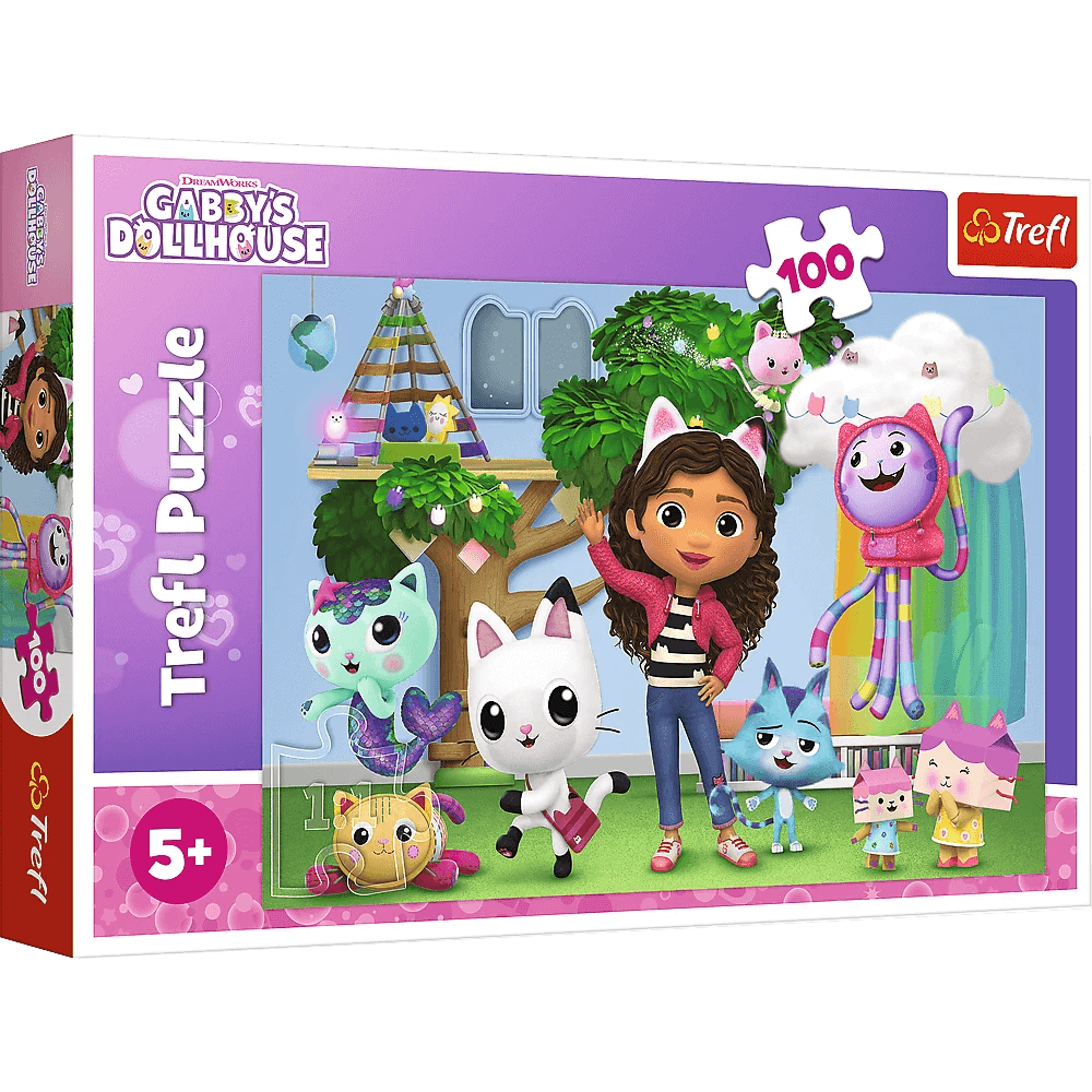 Puzzle dla dzieci - Koci Domek Gabi | Trefl