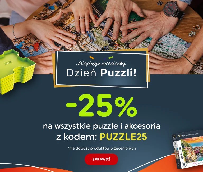 Międzynarodowy Dzień Puzzli! -25% na puzzle i akcesoria