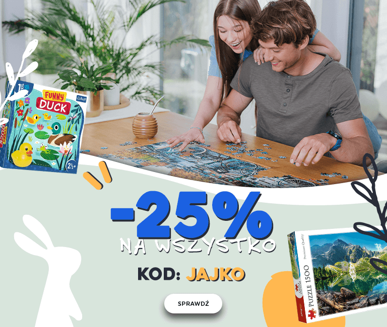 -25% ma wszystko z kodem: JAJKO