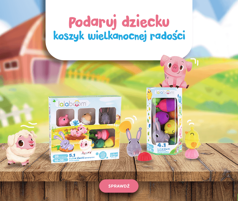 Podaruj dziecku koszyk wielkanocnej radości z Lalaboom!